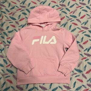 Fila Kids Pink Hoodie